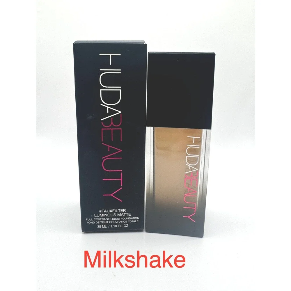Huda Beauty FauxFilter Matte Foundation Milkshake 100B NEW